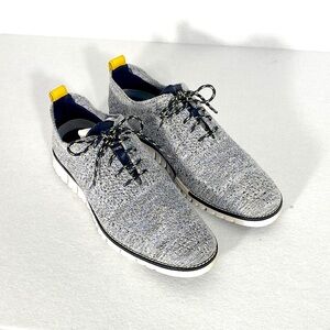 Like New Cole Haan Men Zerogrand Stitchlite Wingtip Oxford Shoes size 9